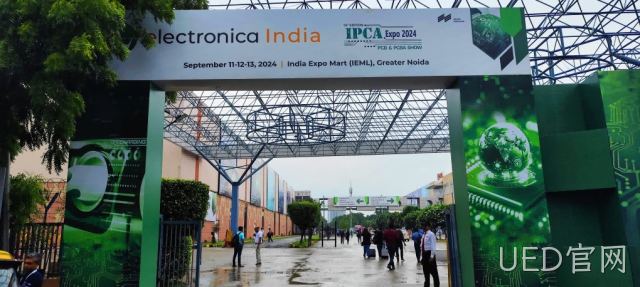 UED官网芯片模组首次亮相Electronica India 2024